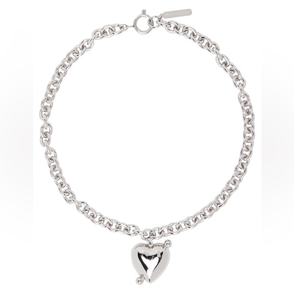 $230 JUSTINE CLENQUET SILVER NECKLACE & EARRINGS - Picture 1 of 7